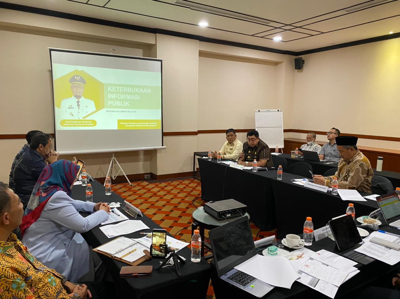 Uji Publik, Sekprov Sulsel Paparkan Capaian Keterbukaan Informasi Dalam Transformasi Digital